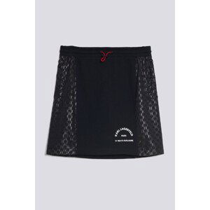 Sukně karl lagerfeld athleisure skirt černá xs