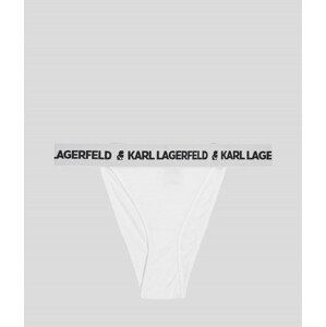 Spodní prádlo karl lagerfeld logo brazilian bílá s