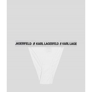 Spodní prádlo karl lagerfeld logo brazilian bílá xs