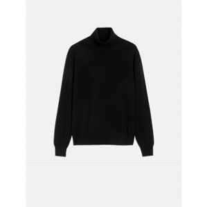 Rolák trussardi sweater turtleneck cashmere blend černá xxxl