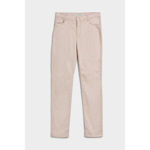 Džíny trussardi 5 pocket 105 skinny high waist satin růžová 30