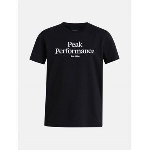 Tričko peak performance jr original tee černá 170