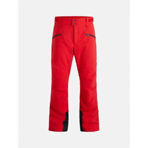 Lyžařské kalhoty peak performance m navtech pants červená m
