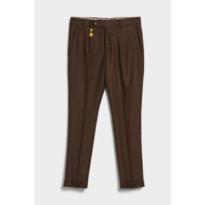 Kalhoty manuel ritz trousers fialová 46