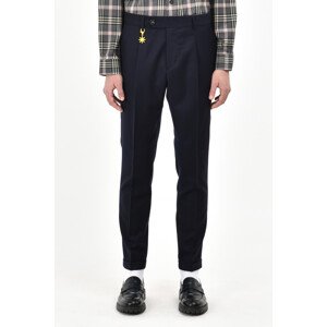 Kalhoty manuel ritz trousers modrá 48