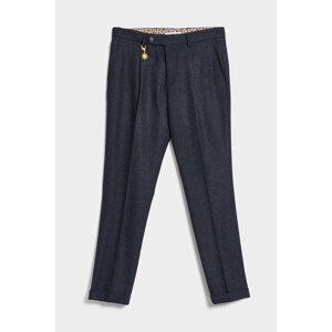 Kalhoty manuel ritz trousers modrá 44