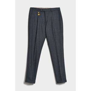 Kalhoty manuel ritz trousers modrá 58