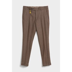 Kalhoty manuel ritz trousers hnědá 56