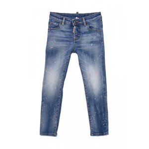 Džíny dsquared2 cool girl jean trousers modrá 10y