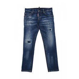 Džíny dsquared2 clement jean trousers modrá 14y