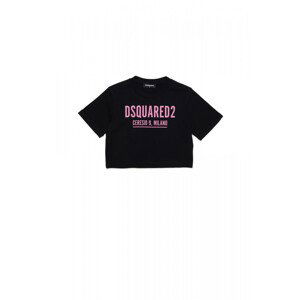Tričko dsquared2 t-shirt černá 10y