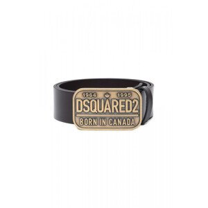 Opasek dsquared2 belt hnědá 3