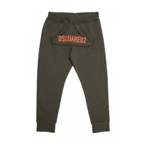 Kalhoty dsquared2 trousers zelená 4y