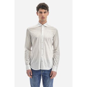 Košile la martina man shirt long sleeves wrinkle bílá 45