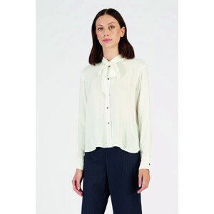 Košile la martina woman shirt l/s viscose satin bílá 6