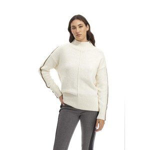 Svetr la martina woman tricot full zip alpaca b bílá 5