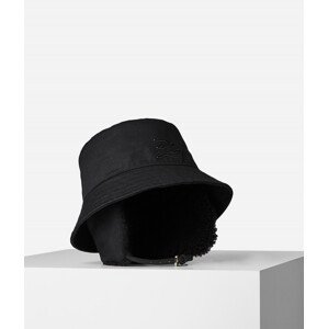 Klobouk karl lagerfeld k/autograph bucket hat černá none