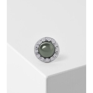 Šperk karl lagerfeld k/essential pearls ring šedá l