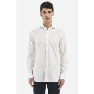 Košile la martina man shirt long sleeves wrinkle bílá 44