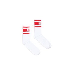 Ponožky diesel skm-ray socks bílá s