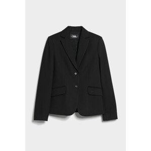 Blejzr karl lagerfeld punto jacket černá 42