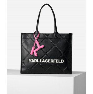 Kabelka karl lagerfeld k/skuare embossed lg tote černá none