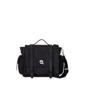 Kabelka karl lagerfeld k/ikonik 2.0 nylon messenger černá none