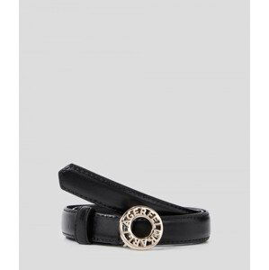 Opasek karl lagerfeld k/disk sm hip belt černá s