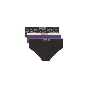 Spodní prádlo diesel ufpn-oxys 3-pack underpants černá l