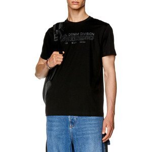 Tričko diesel t-miegor-l12 t-shirt černá xl