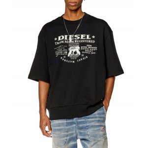 Mikina diesel s-cooling-l2 sweat-shirt černá m