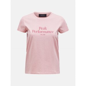 Tričko peak performance w original tee růžová s