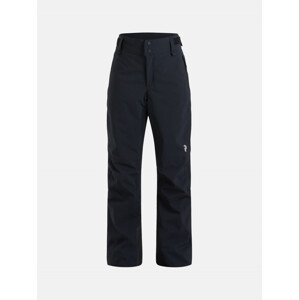 Kalhoty peak performance jr maroon pants černá 160