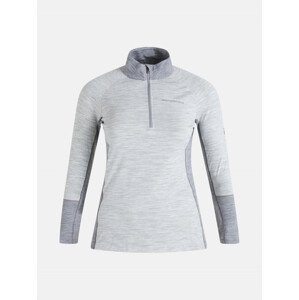 Termo prádlo peak performance w magic half zip šedá xl