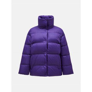 Bunda peak performance w down puffer fialová xl