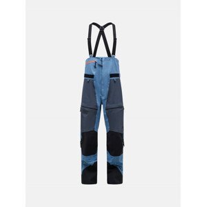 Kalhoty peak performance m vertical gore-tex pro bib pants modrá m