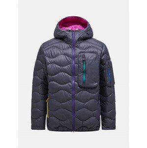 Bunda peak performance m helium utility down hood jacket šedá s