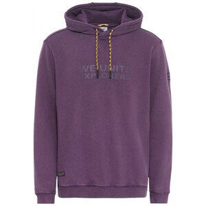 Mikina camel active hoodie sweatshirt fialová s