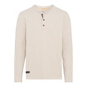 Tričko camel active henley 1/1 arm bílá xxxl