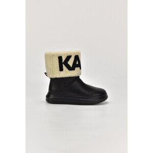 Sněhule karl lagerfeld karl logo ankle boot černá 39