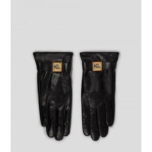 Rukavice karl lagerfeld k/kube ff glove černá m