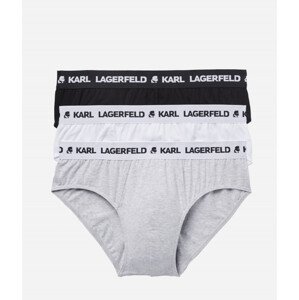 Spodní prádlo karl lagerfeld logo briefs set 3-pack různobarevná s