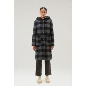 Kabát woolrich hooded long gentry coat černá l