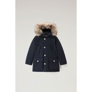 Bunda woolrich arctic detachable fur parka modrá 12