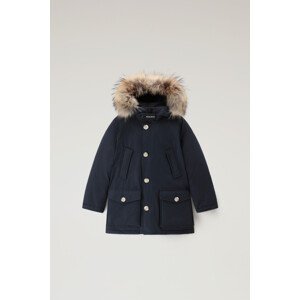 Bunda woolrich arctic detachable fur parka modrá 6