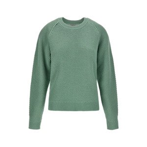 Svetr woolrich diagonal stitch pullover šedá l