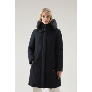 Bunda woolrich bow bridge parka modrá xl