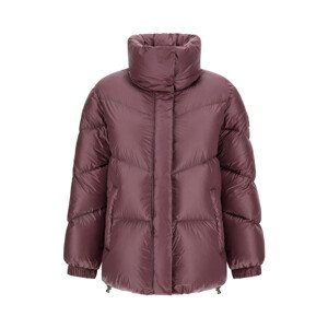 Bunda woolrich aliquippa puffer jacket fialová l