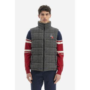 Vesta la martina man vest fancy felt černá xl