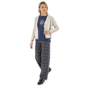 Kalhoty la martina woman trousers fancy tela modrá 44